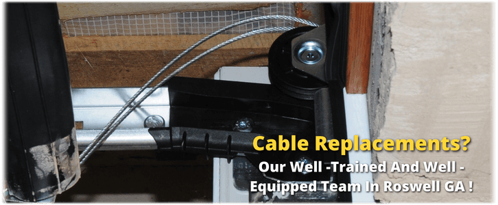 Garage Door Cable Replacement Roswell GA