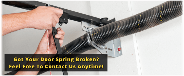 Broken Garage Door Spring Repair Roswell GA